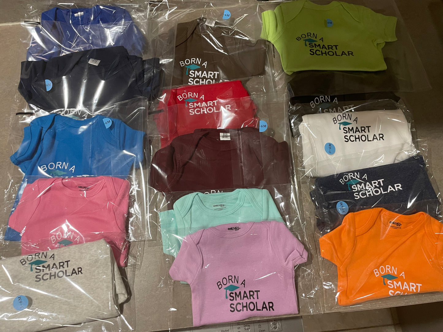 Short Sleeve Onesies - All Colors